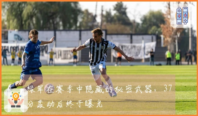 绿军在赛季中隐藏的秘密武器，37分轰动后终于曝光
